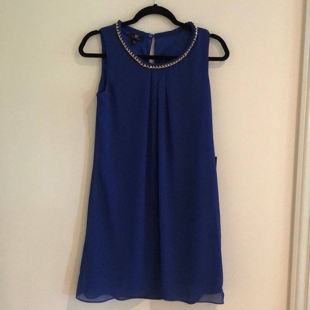 Flowy Royal Blue Dress
